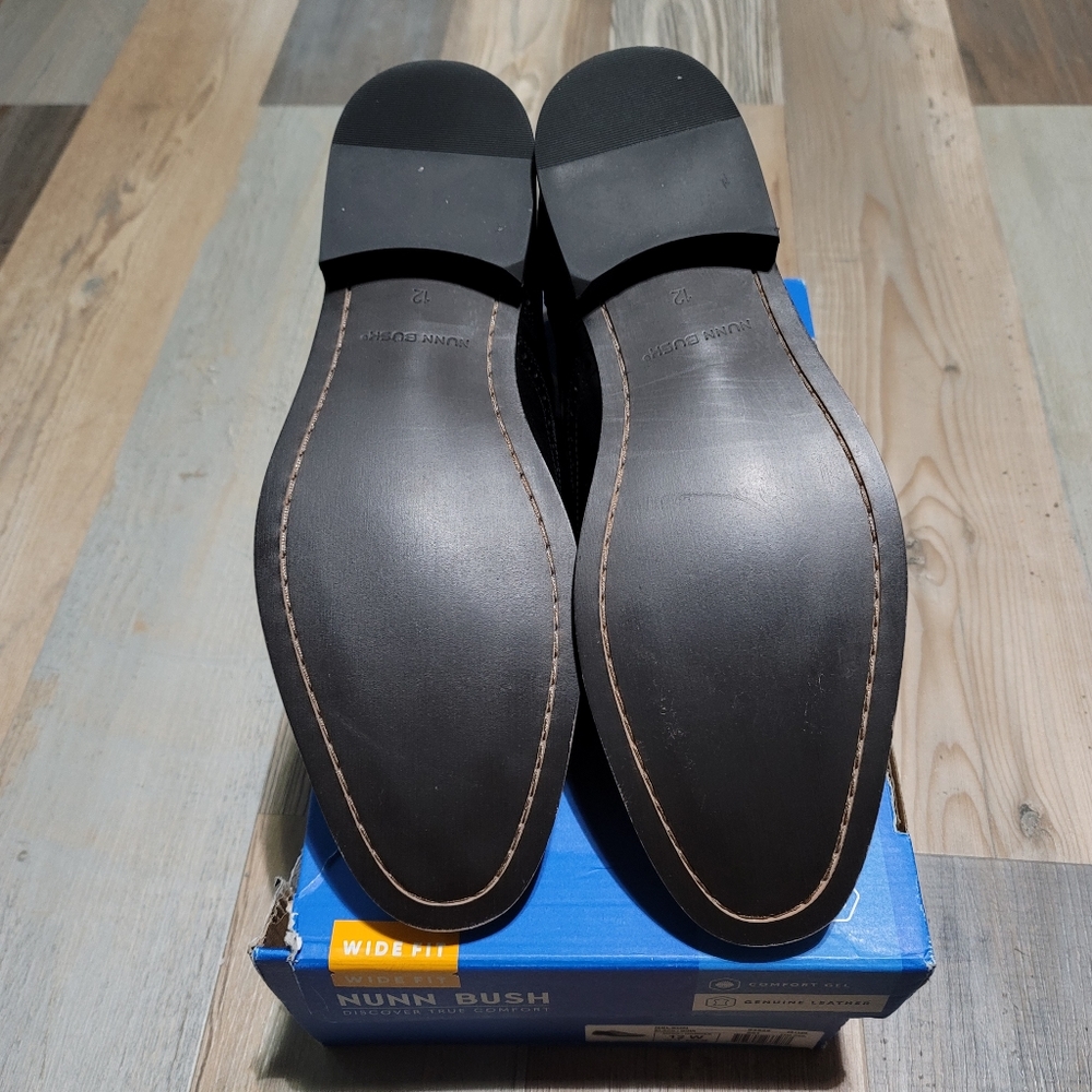 Nunn Bush Men's Nelson Wing Tip Oxford Dress Casual Lace-Up - Picture 3 of 3